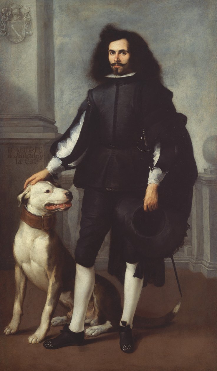 Don Andrés de Andrade ve Cal, c.1665-72 (tuval üzerine yağlı boya) by Bartolomé Esteban Murillo