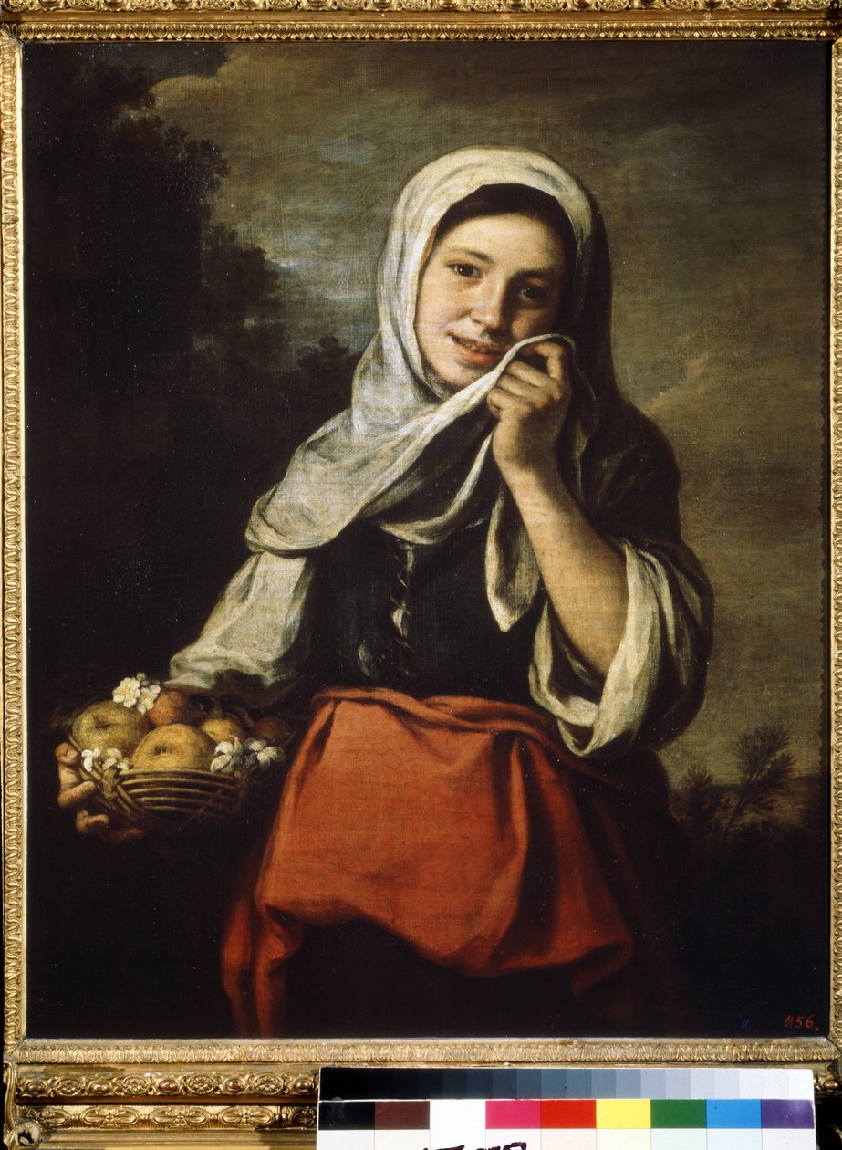 Meyve satan kız. Bartolome Esteban Murillo