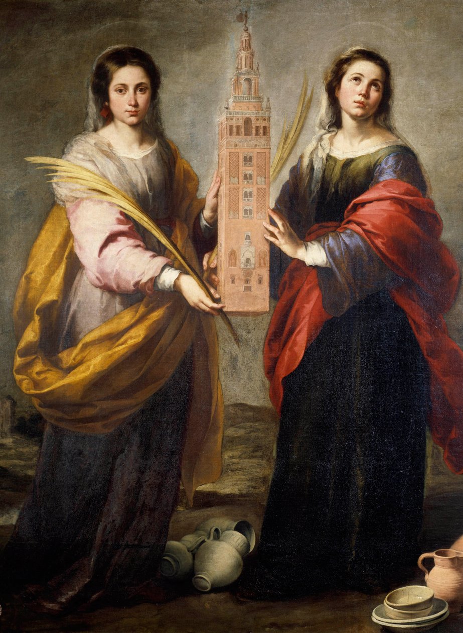 Sevilla şehrinin Aziz Juste ve Rufine (veya Ruffine) Patronesleri, Sevilla Katedrali