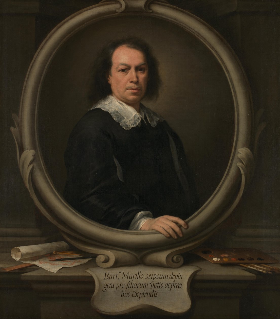 Otoportre, c.1670-73 (tuval üzerine yağlı boya) by Bartolomé Esteban Murillo