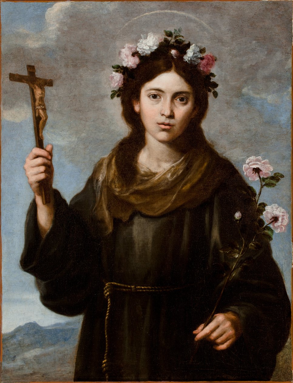 Viterbo Aziz Rosa (1233-51) by Bartolome Esteban school of Murillo