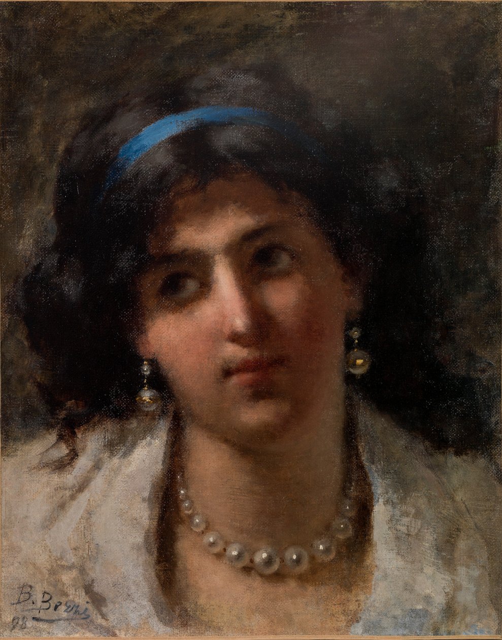Bir Kadının Portresi by Bartolomeo Bezzi