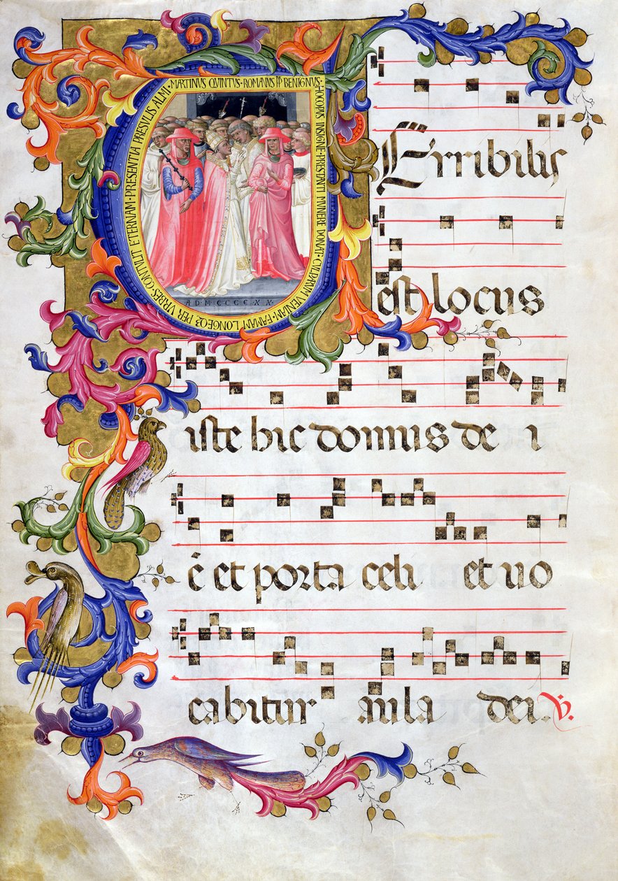 Ms 557 f.61v Sayfa, San Marco e Cenacoli