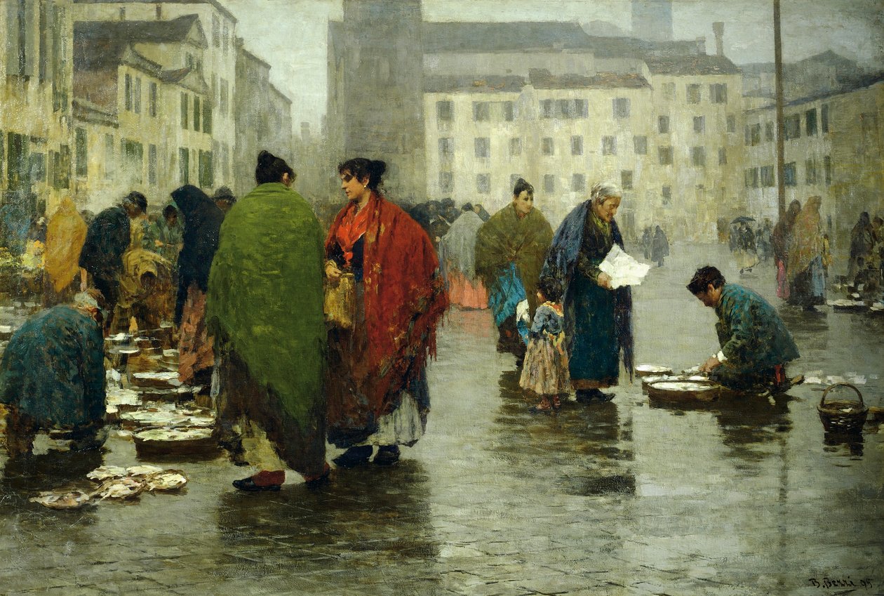 Yoksunluk günü, Bartolomeo Teofilo Ismaele Bezzi (1851-1923) by Bartolomeo Bezzi