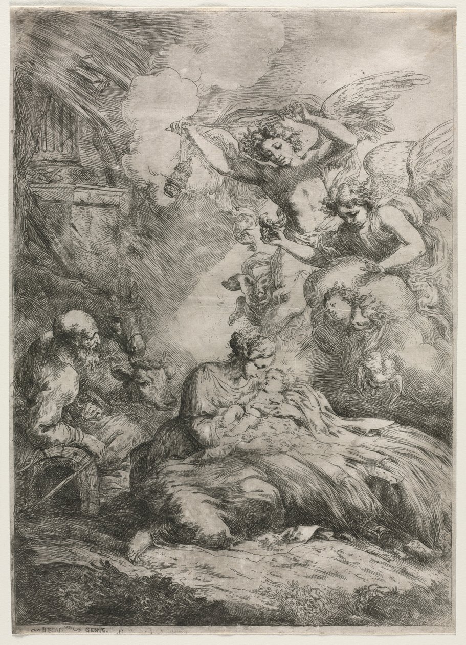 Doğuş. by Bartolomeo Biscaino