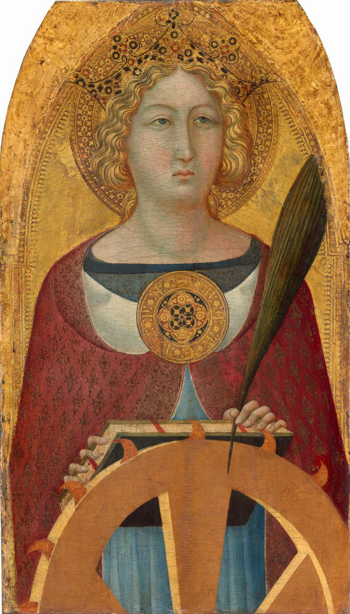 İskenderiye Aziz Catherine by Bartolomeo Bulgarini