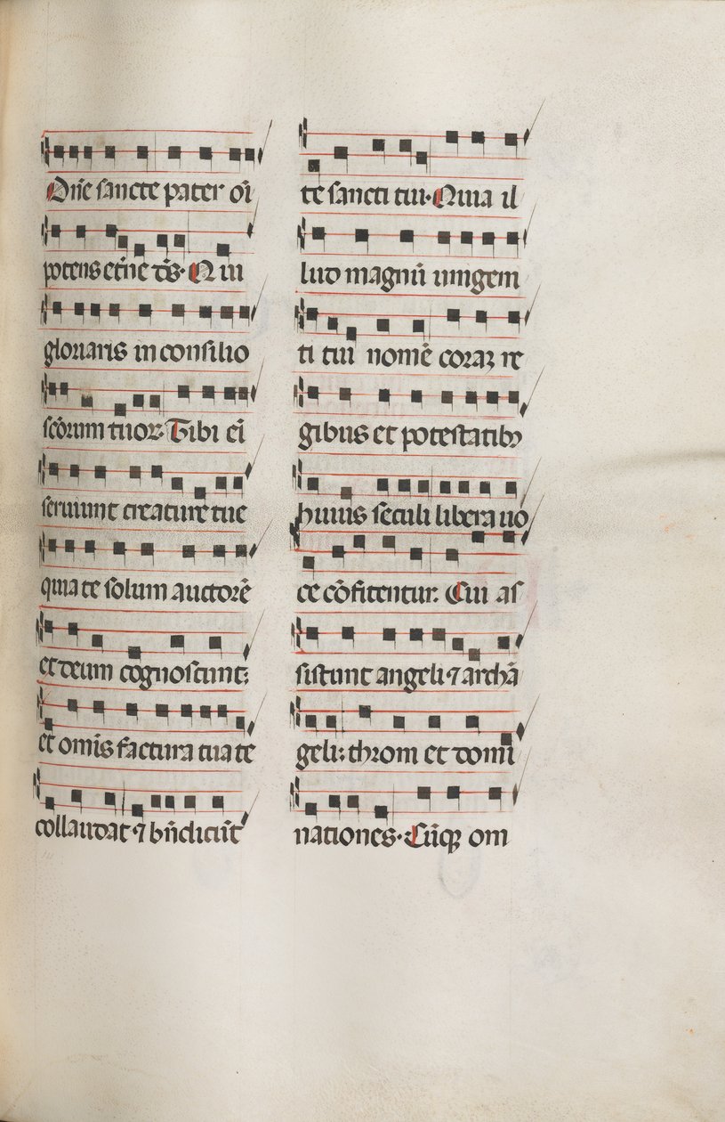 Yanlış satış: Fol. 112: Palm Pazar ayini, 1469'un bir parçası olarak bazı müzikler içeriyor. by Bartolomeo Caporali