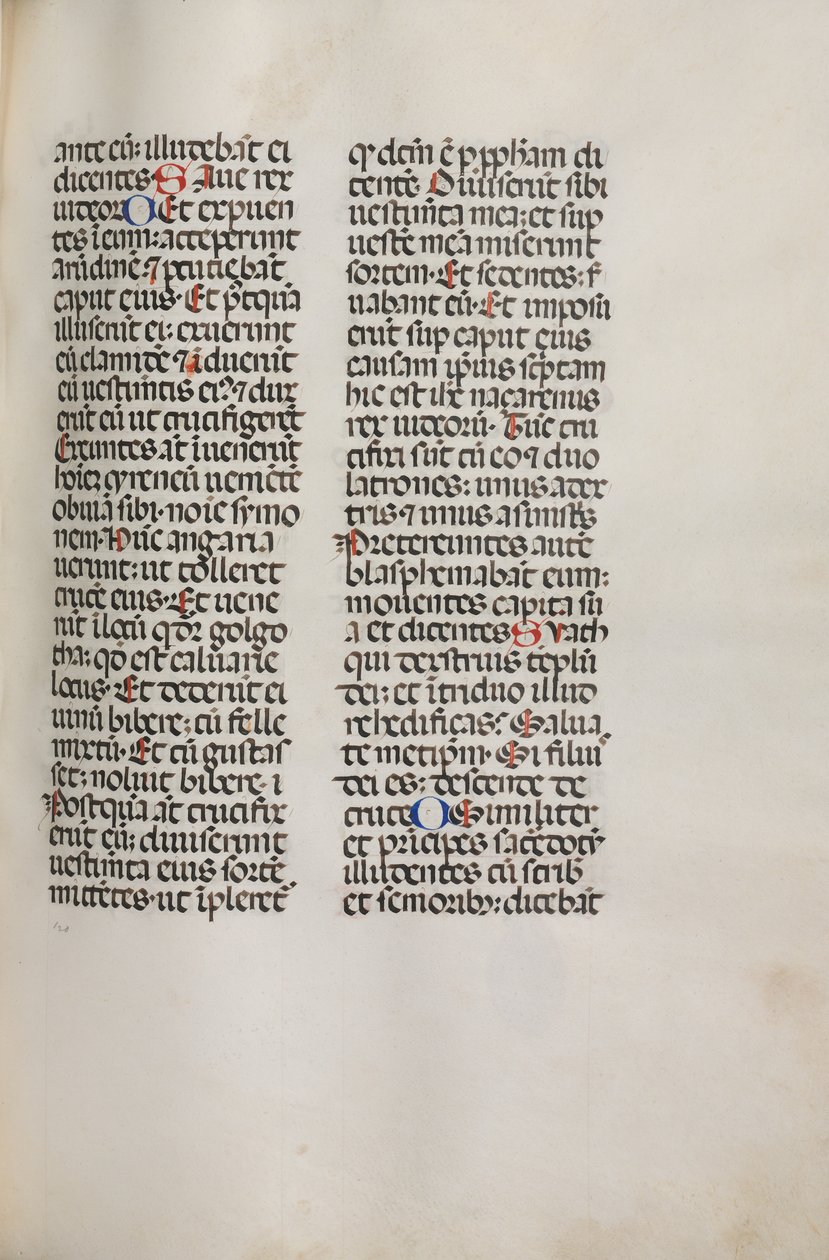 Yanlış satış: Fol. 121: St. Mattion Passion, 1469 içindeki Hely Hely Lama vb. için müzik içerir. by Bartolomeo Caporali