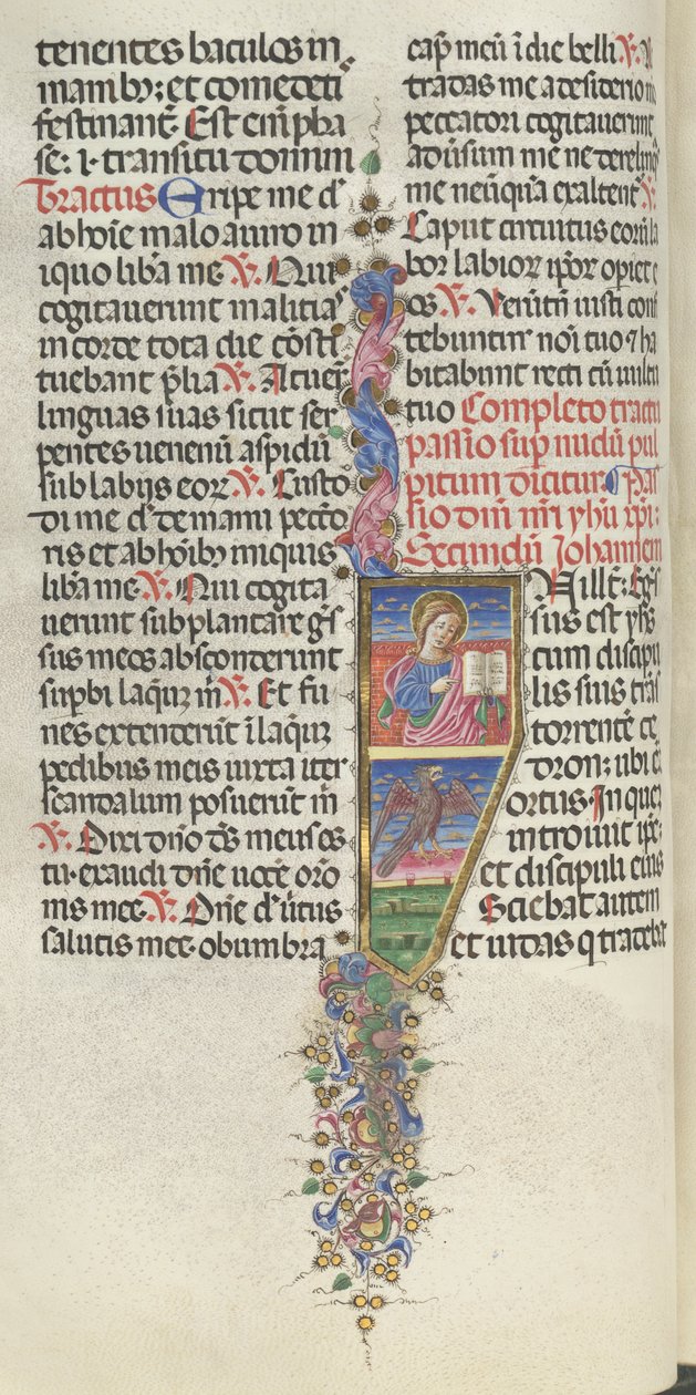 Yanlış satış: Fol. 141v: Kartallı Aziz John, 1469. by Bartolomeo Caporali