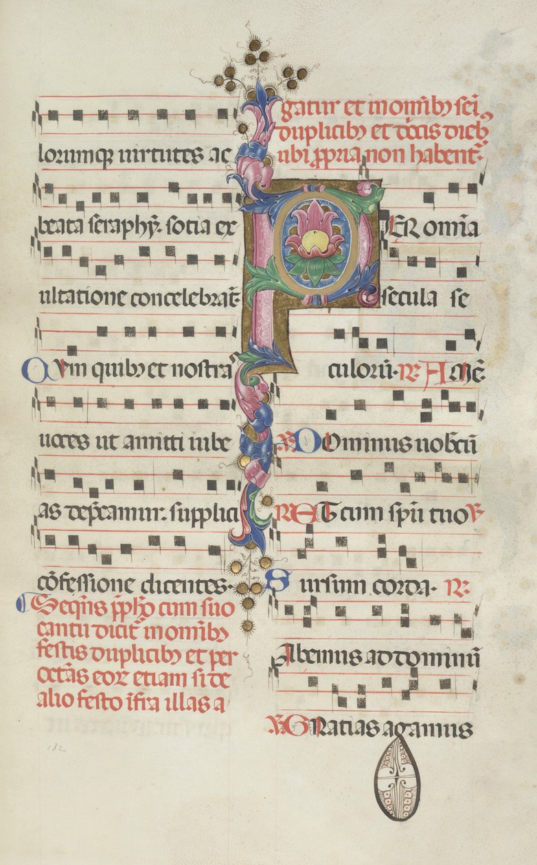 Yanlış satış: Fol. 184: Yeşillik, 1469. by Bartolomeo Caporali