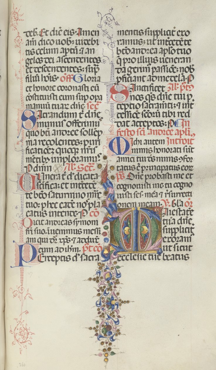 Yanlış satış: Fol. 260: Meyveli Yapraklar, 1469. by Bartolomeo Caporali