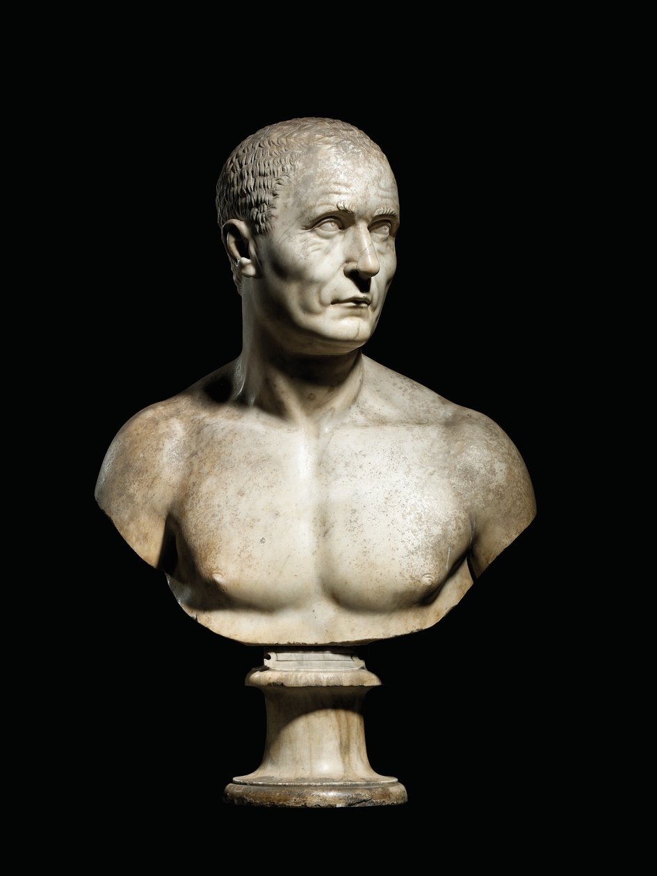 Bir adamın büstü by Bartolomeo Cavaceppi