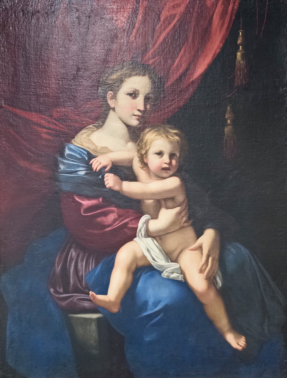 Madonna ve Çocuk by Bartolomeo Cavarozzi