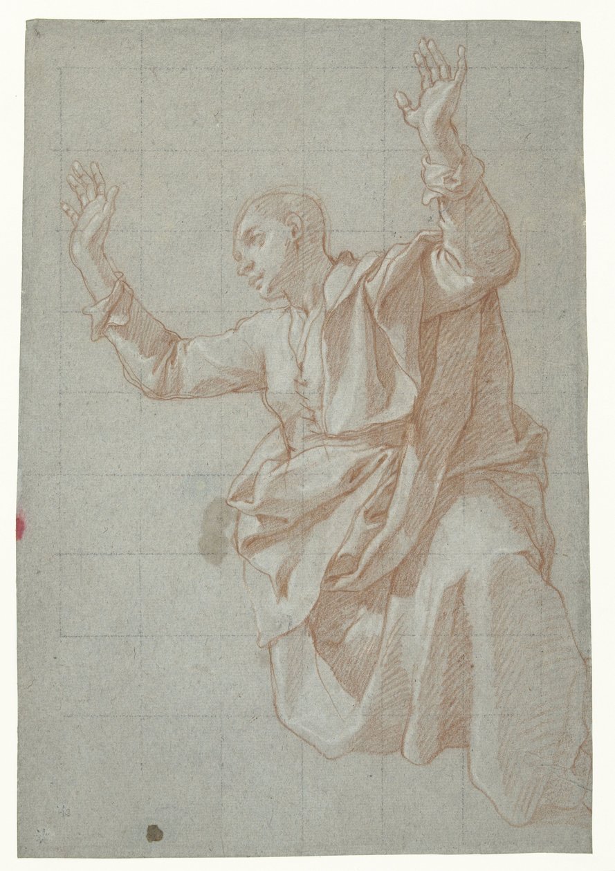 Genç bir adamın çalışması by Bartolomeo Cesi