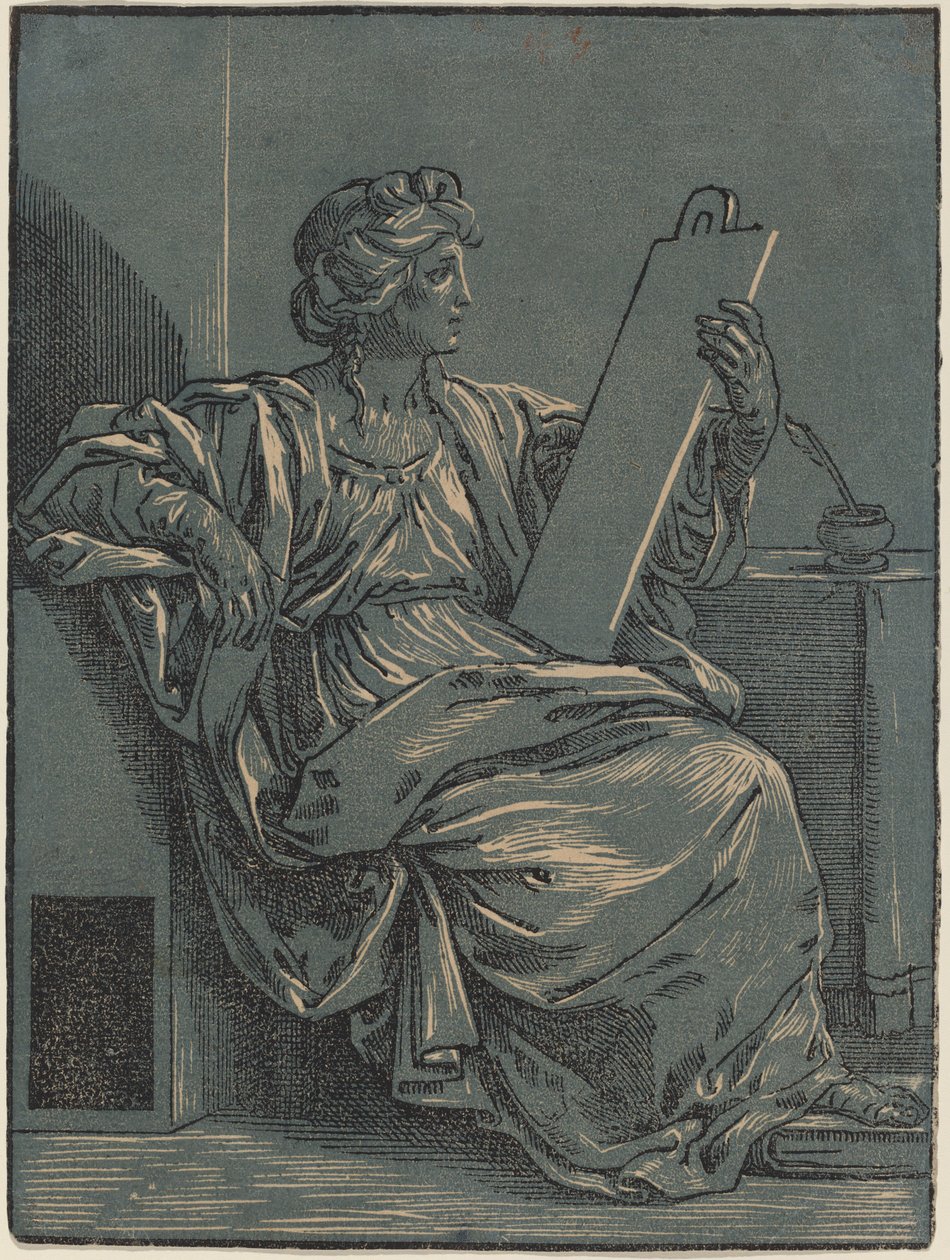 sibil by Bartolomeo Coriolano or Giuseppe Maria Moretti after Guido Reni