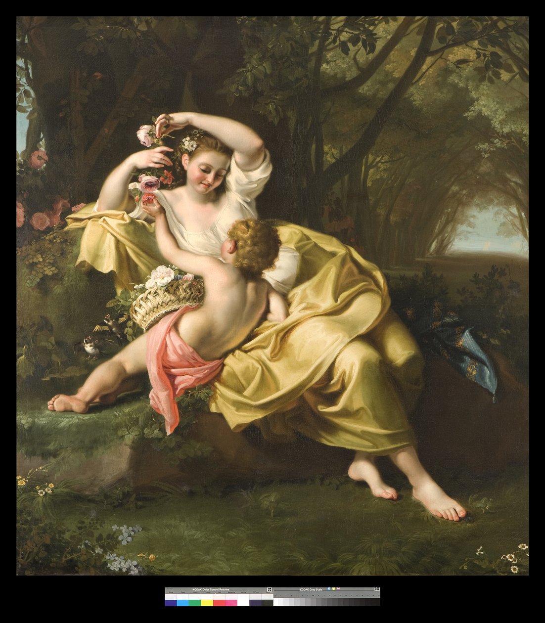 Bahar Alegorisi, 1705-09 by Bartolomeo Guidobono