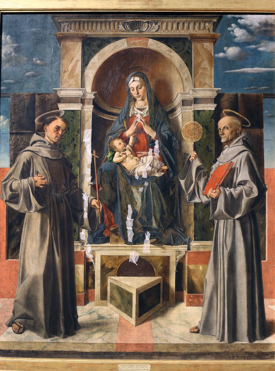 Madonna ve Çocuk, Aziz Francis ve Siena