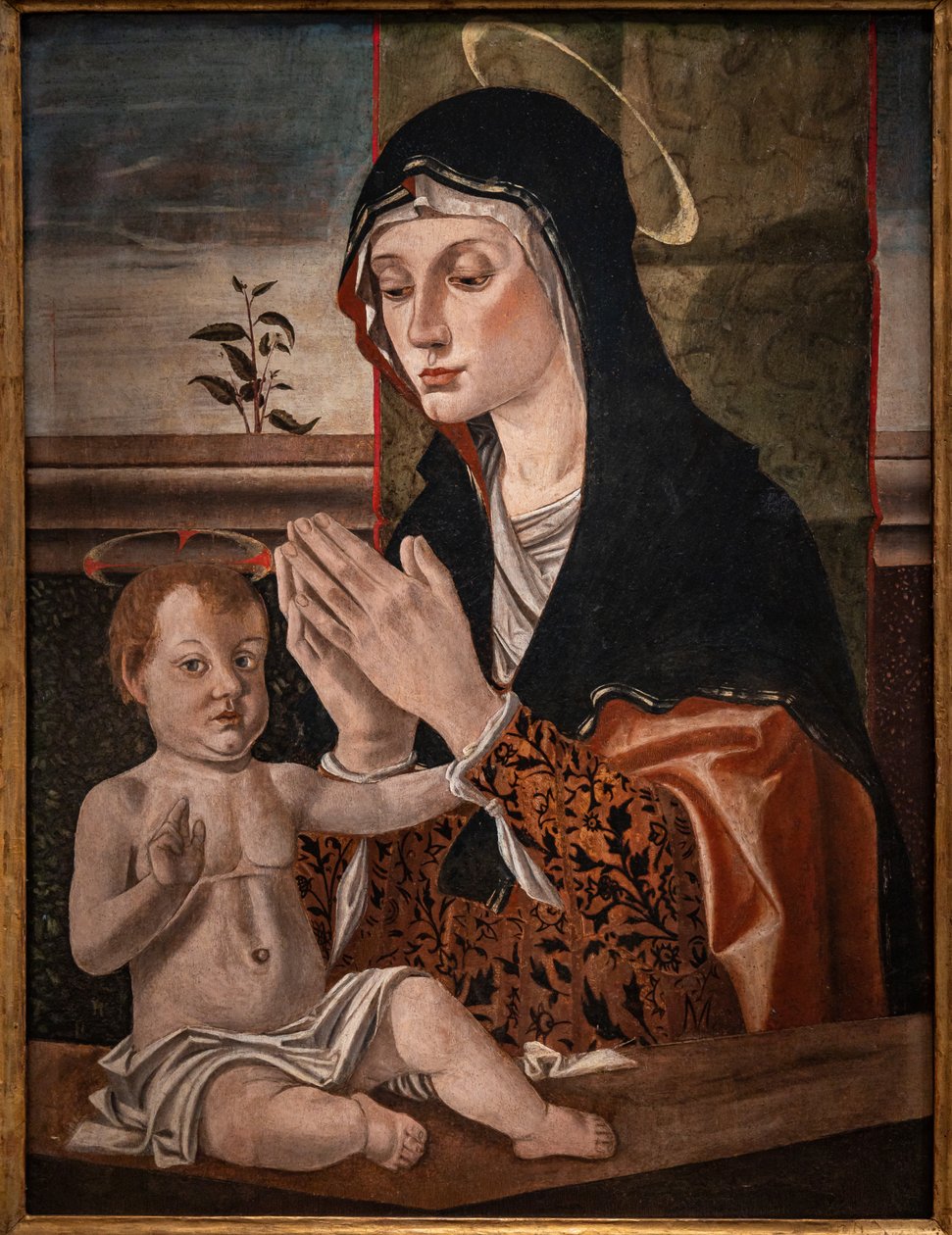 Bebek İsa ile Madonna by Bartolomeo Montagna