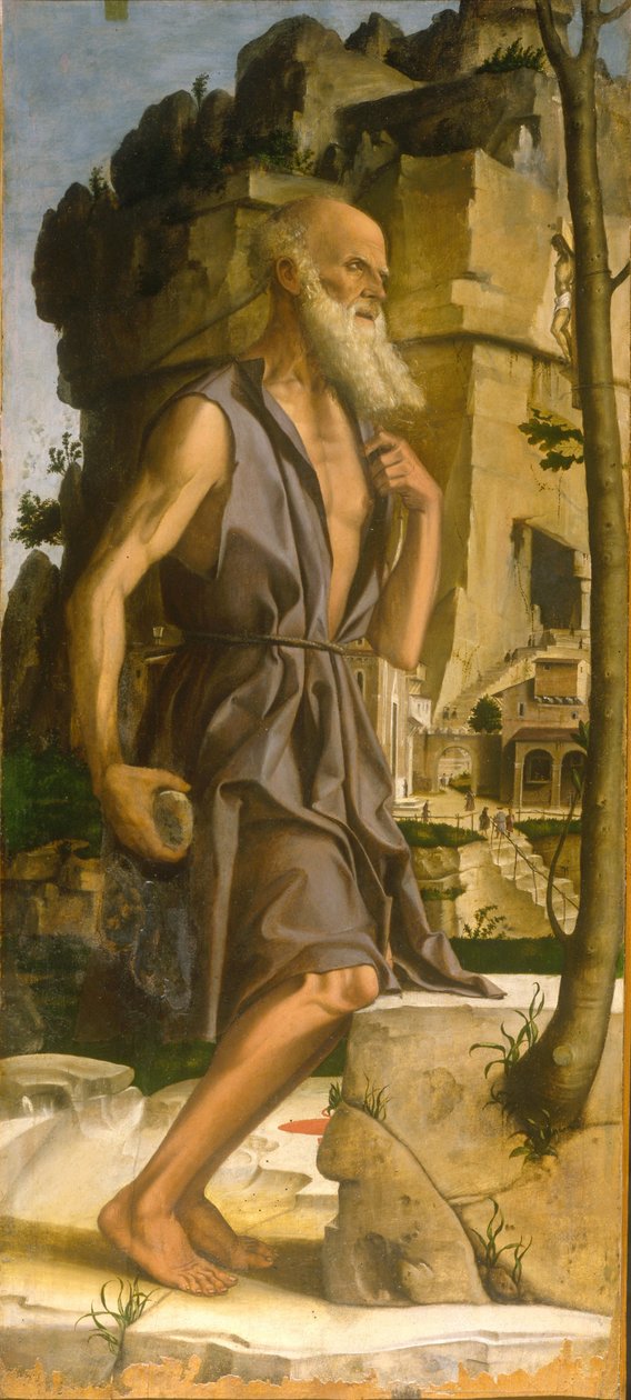 Aziz Jerome, 1482 by Bartolomeo Montagna