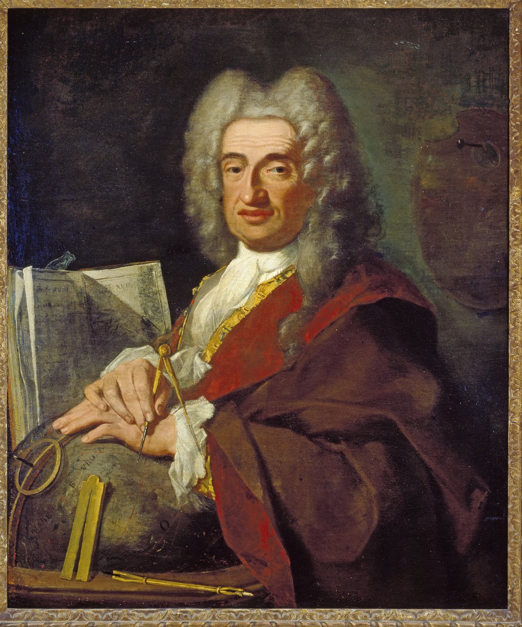 Luca Carlevarijs, c.1724 (tuval üzerine yağlı boya) by Bartolomeo Nazari