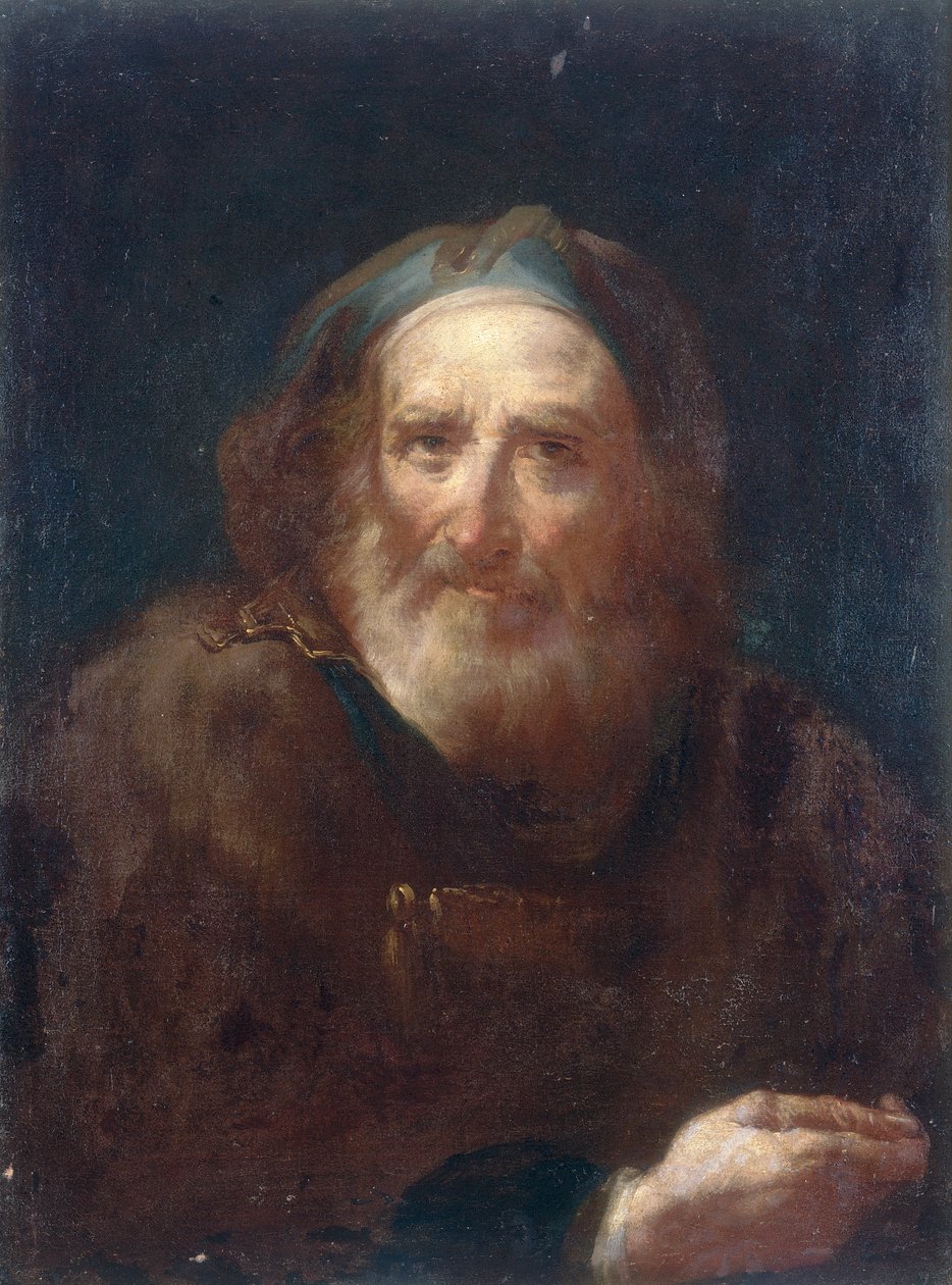 Yaşlı bir adamın portresi by Bartolomeo Nazzari