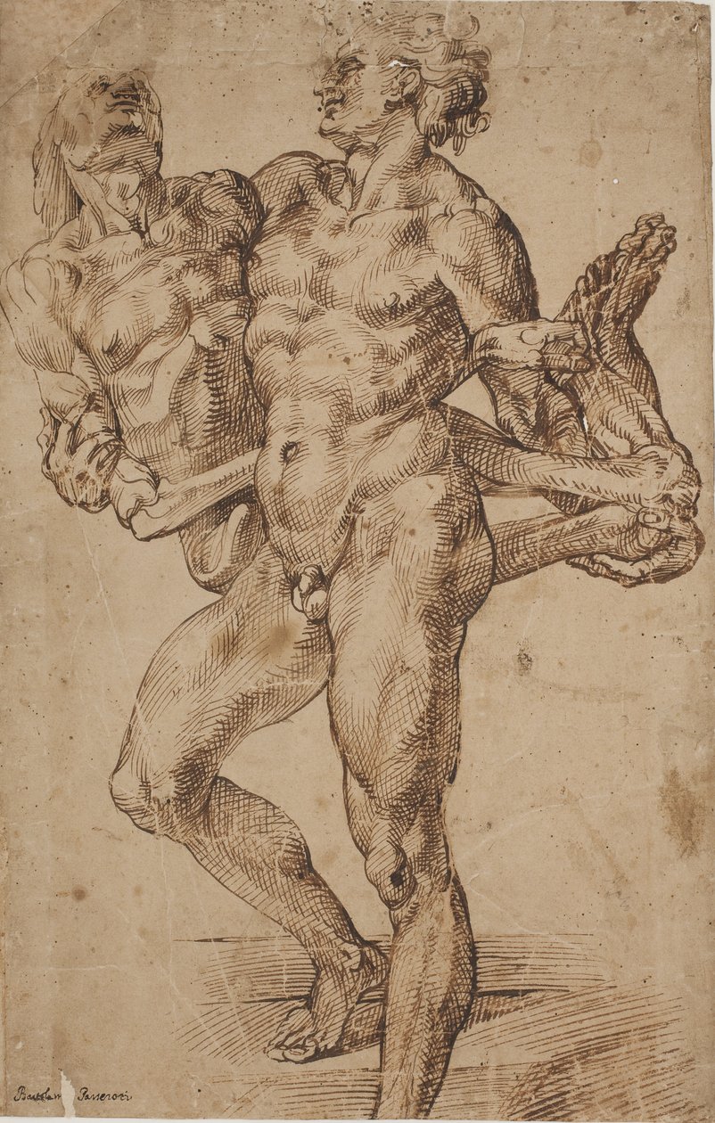 Aeneas ve Anchises by Bartolomeo Passarotti