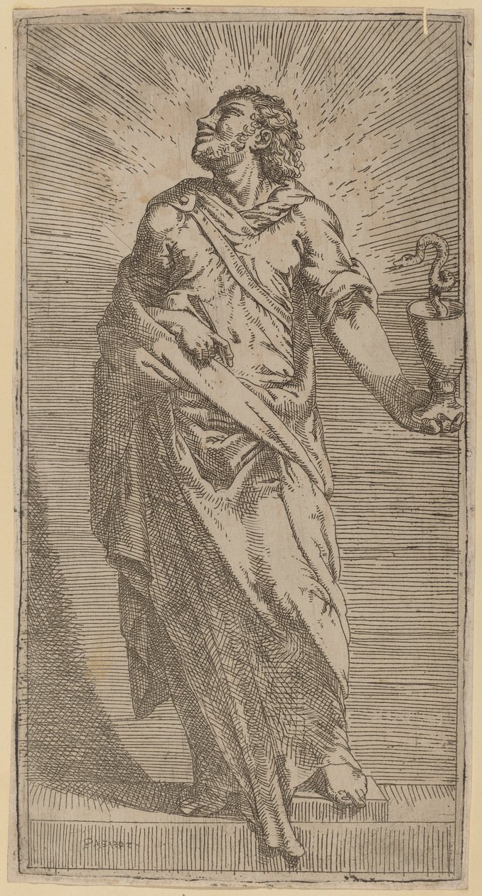 Aziz John Evangelist by Bartolomeo Passarotti