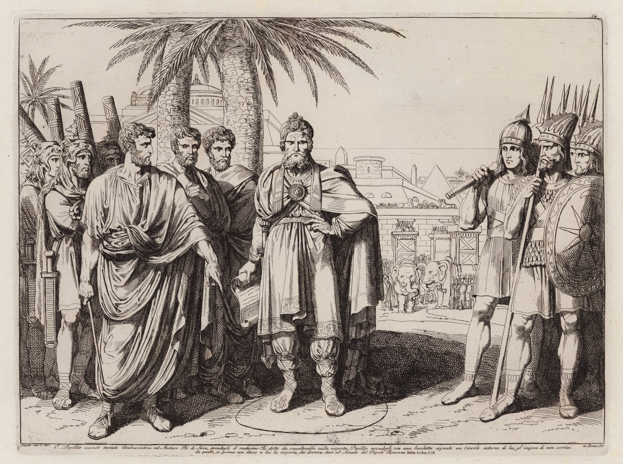 Gaius Popillius Laenas, Antiochus IV Epiphanes