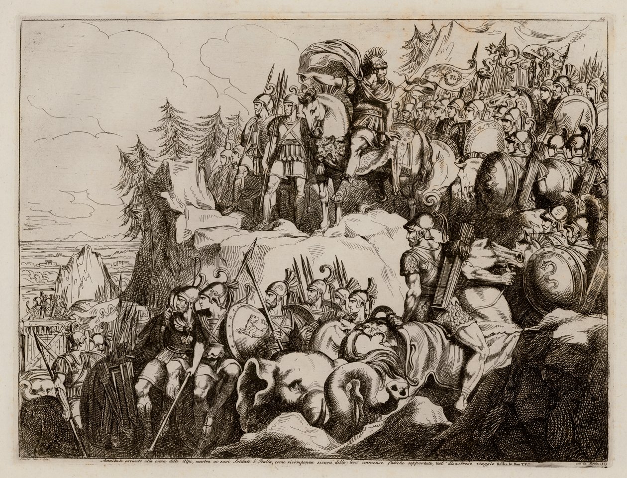 Hannibal Alpleri geçerek İtalya
