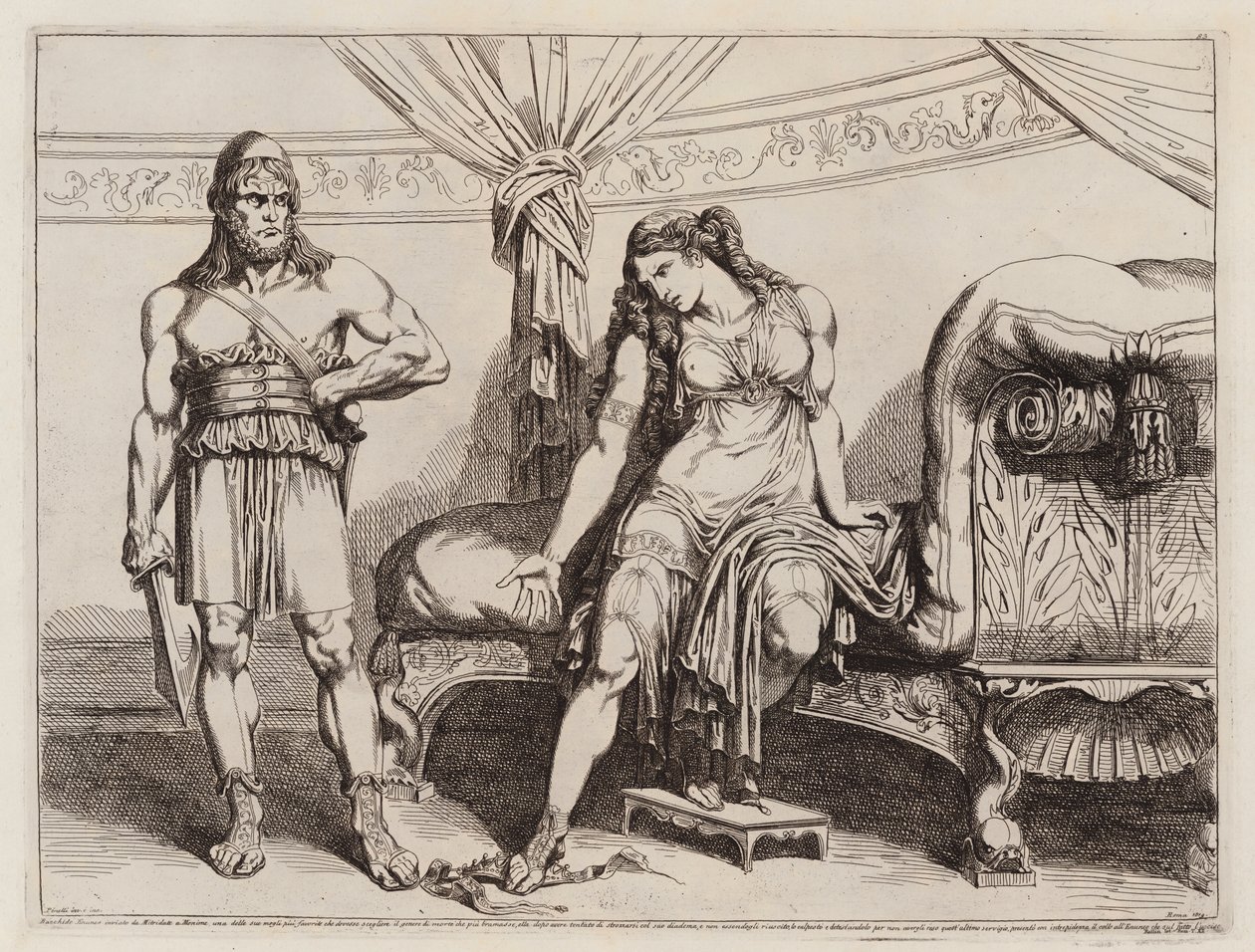 Pontuslu Mithridates VI tarafından karısı Monime