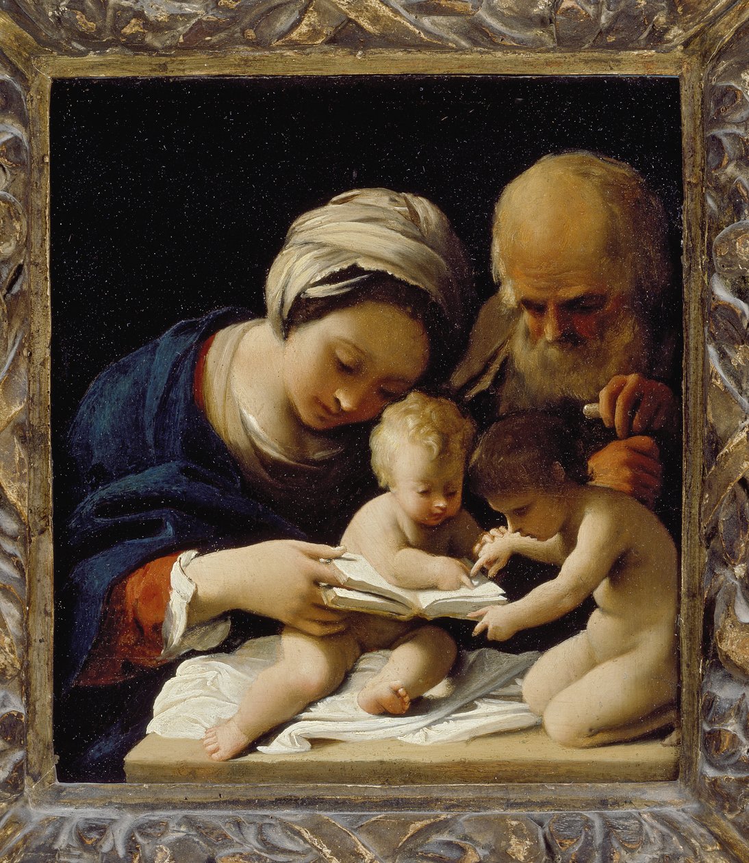 Genç Vaftizci Yahya ile Kutsal Aile by Bartolomeo Schedoni