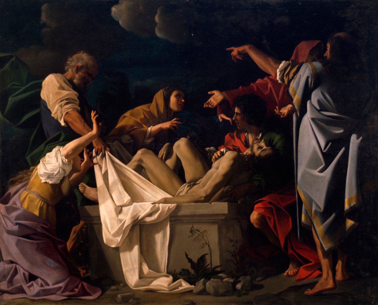 Bartholomew Schedoni (1578-1615) tarafından İsa'nın gömülmesi by Bartolomeo Schedoni