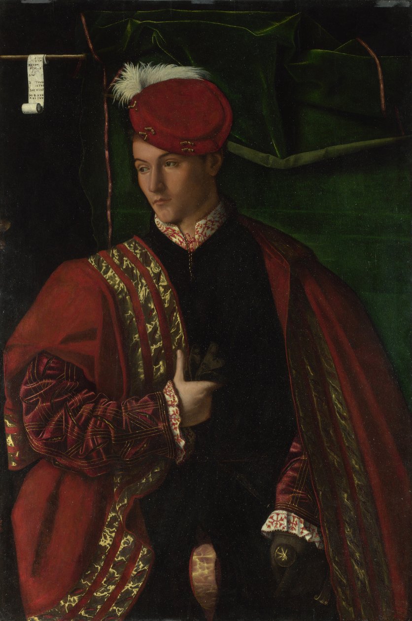 Lodovico Martinengo, 1530 by Bartolomeo Veneto