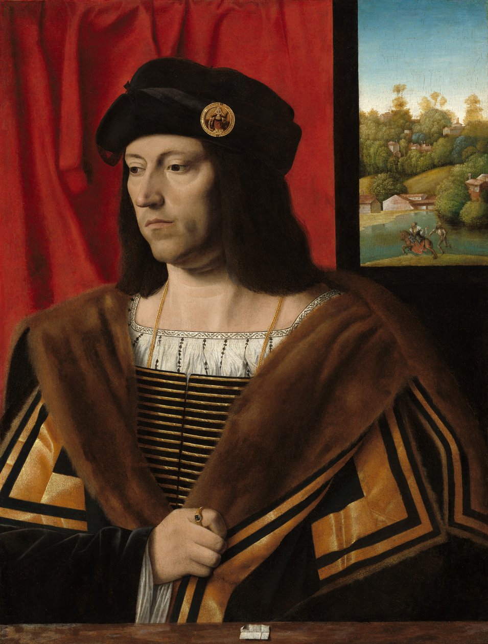 Bir Beyefendinin Portresi by Bartolomeo Veneto