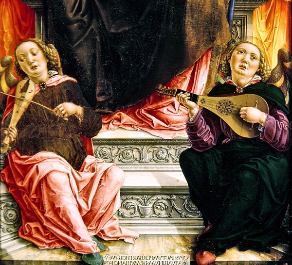 St. Mark Triptik Detayı by Bartolomeo Vivarini