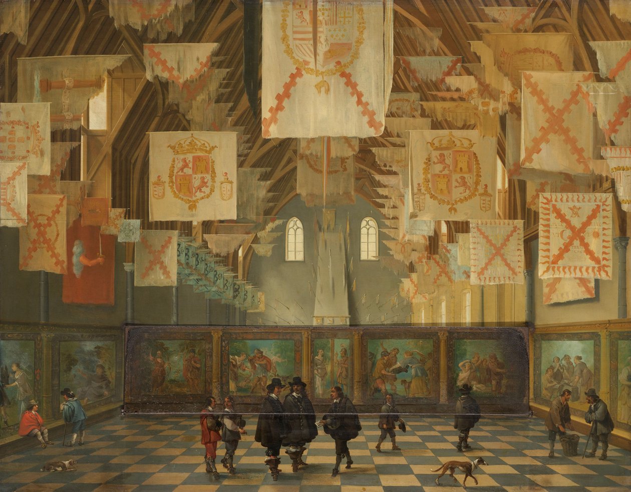 1651 Büyük Meclisi sırasında Binnenhof