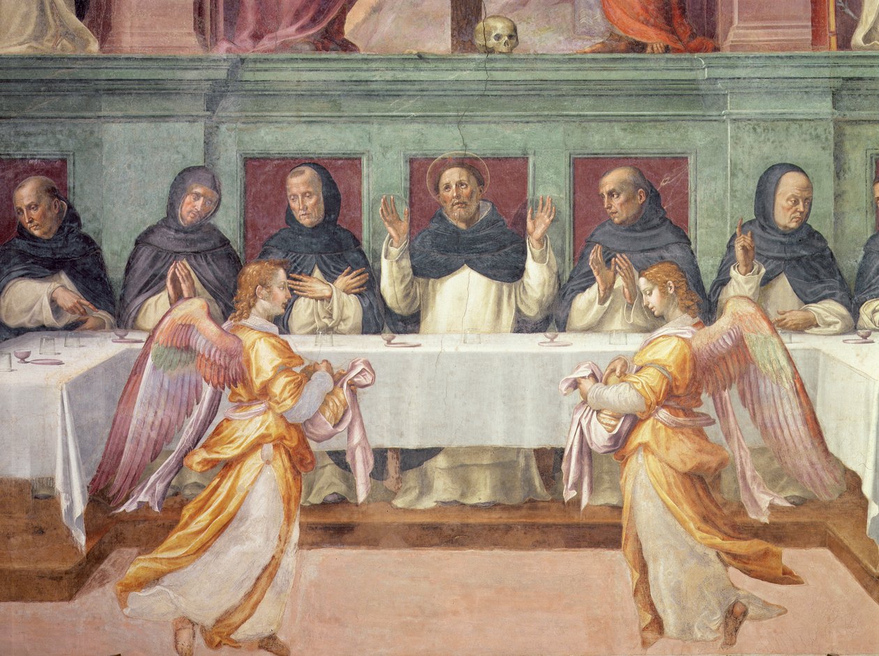 San Marco Yemekhanesinden Son Akşam Yemeği (43920 detayı) by Bartolommeo Sogliani