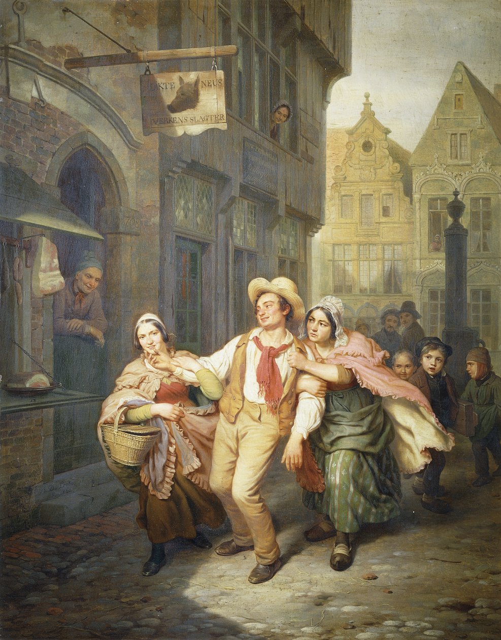 Rakipler, 1840 by Basile de Loose