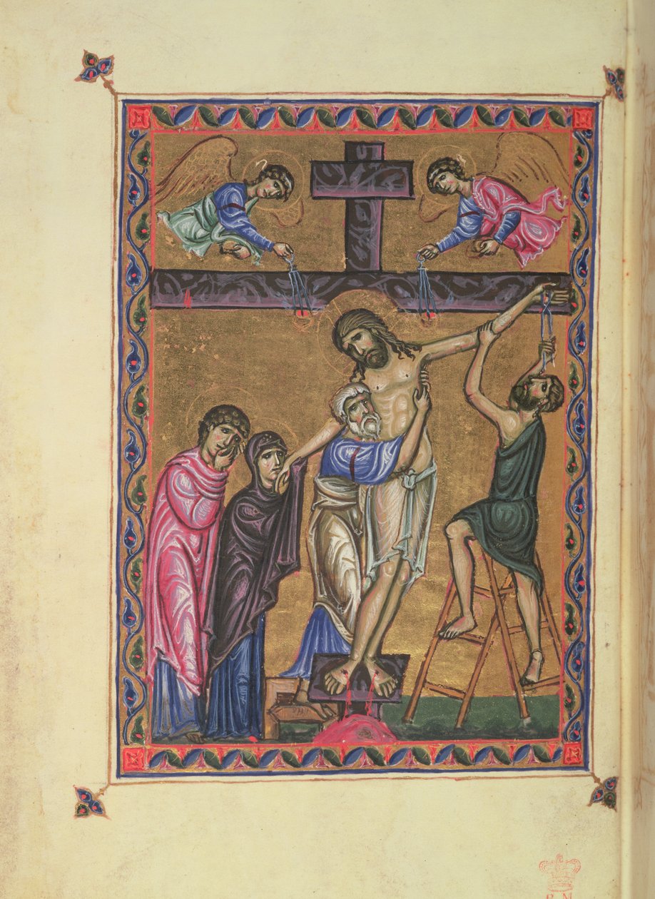 Haçtan İniş, fol. MS Egerton 1139