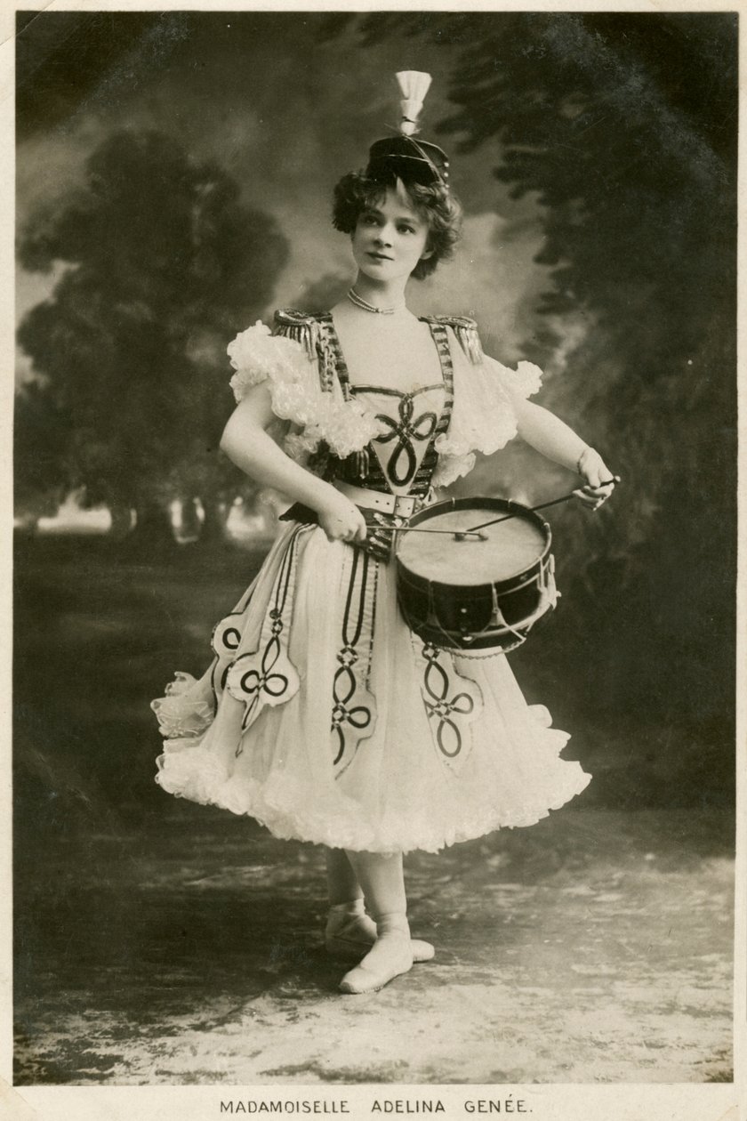 Adelina Genee, Danimarka doğumlu İngiliz balerin, c1906. by Bassano Studio