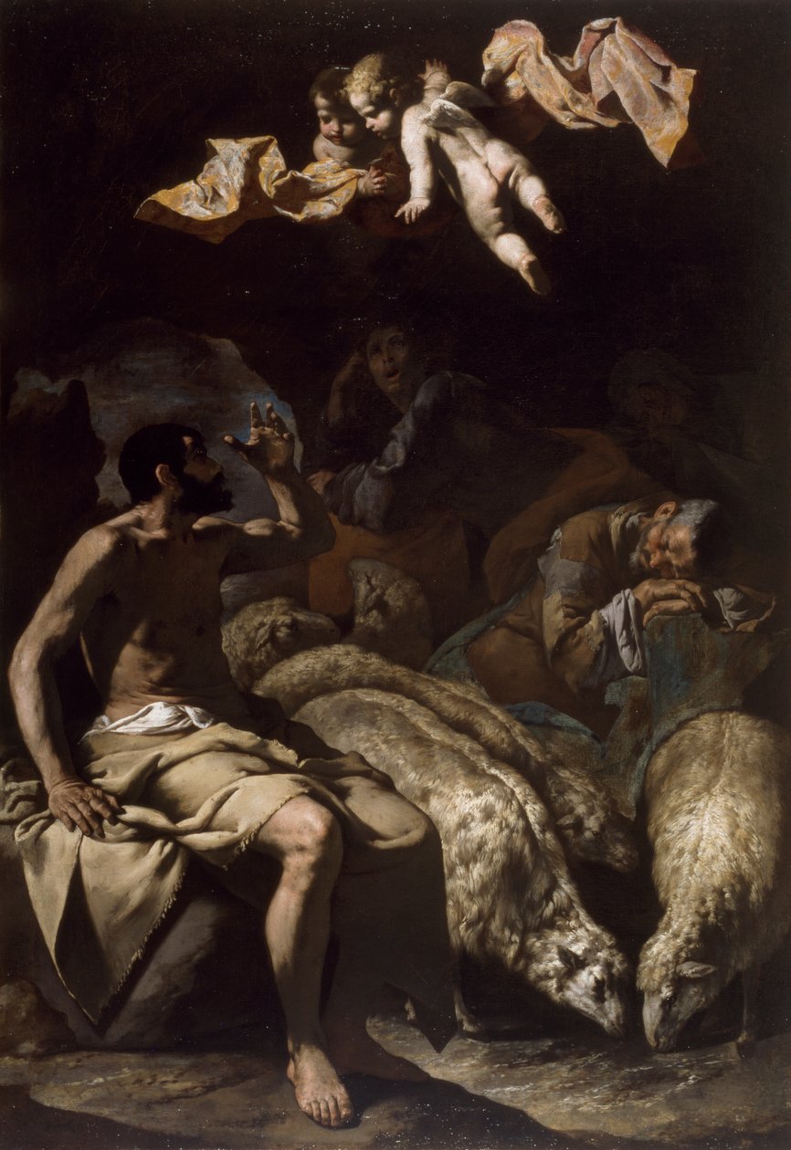 Çobanlara Görünen Melek, 1600-50 by Bassante