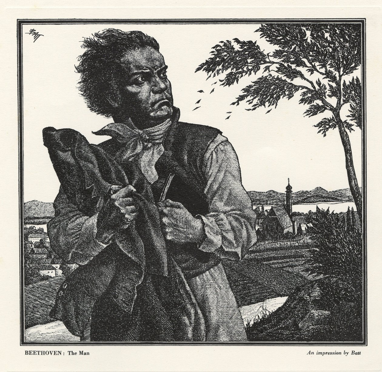 Ludwig van Beethoven by Batt