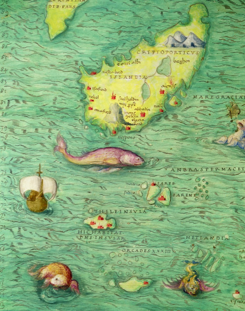 Isilande, uhereye kuri Atlas y