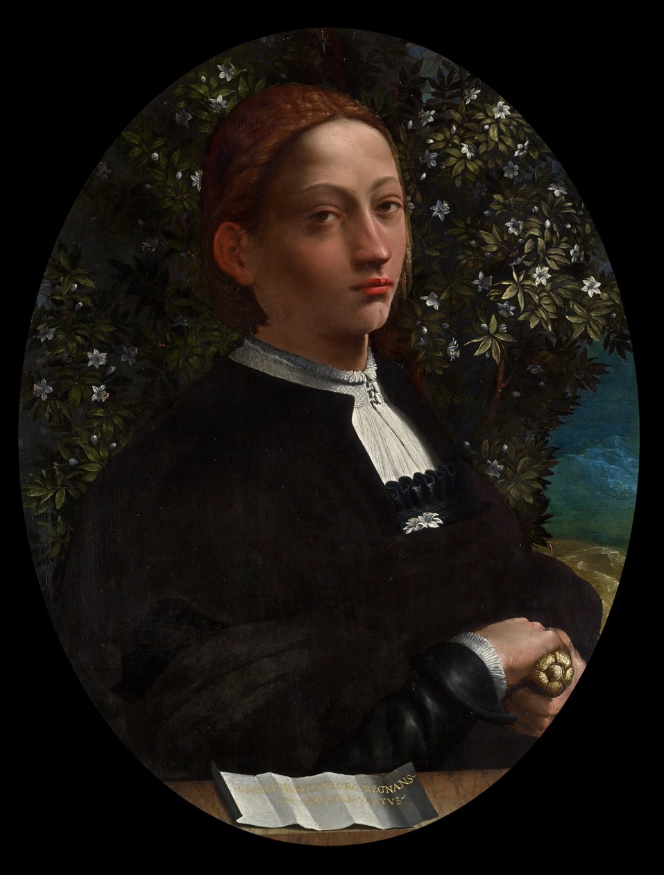 Lucrezia Borgia, Ferrara Düşesi by Battista Dosso