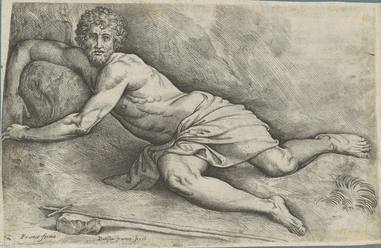 Aziz John the Baptist by Battista Franco
