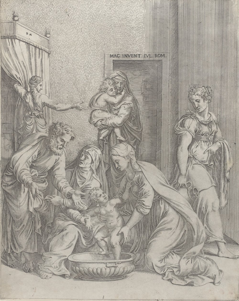 Kutsal Aile, 1535-73., 1535-73. by Battista del Moro