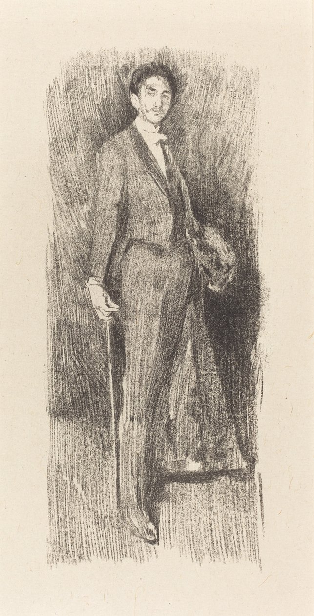 Kont Robert de Montesquiou by Beatrice Godwin Whistler after James McNeill Whislter