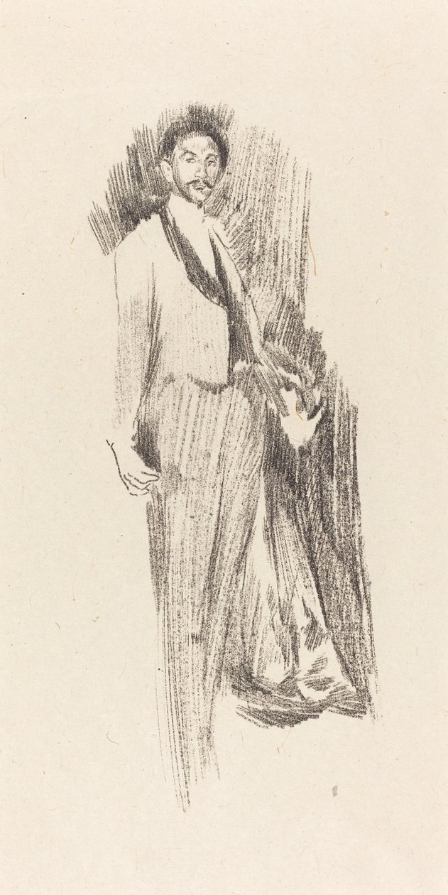 Kont Robert de Montesquiou by Beatrice Godwin Whistler after James McNeill Whistler
