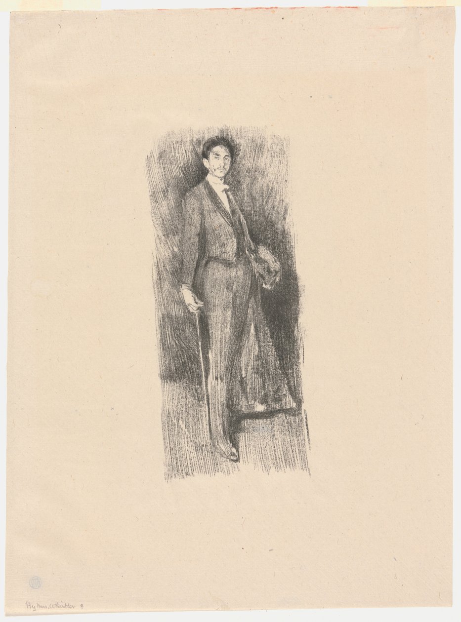 Kont Robert de Montesquiou by Beatrix Godwin Whistler