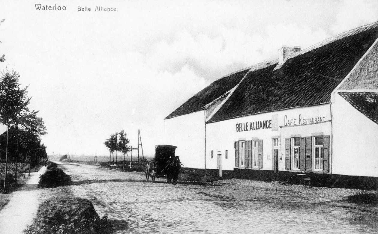 Belle Alliance Inn, Waterloo savaşı sırasında Napolyon
